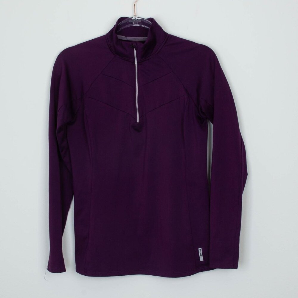 RBX Women's Deep Purple Half-Zip Athletic Pullover